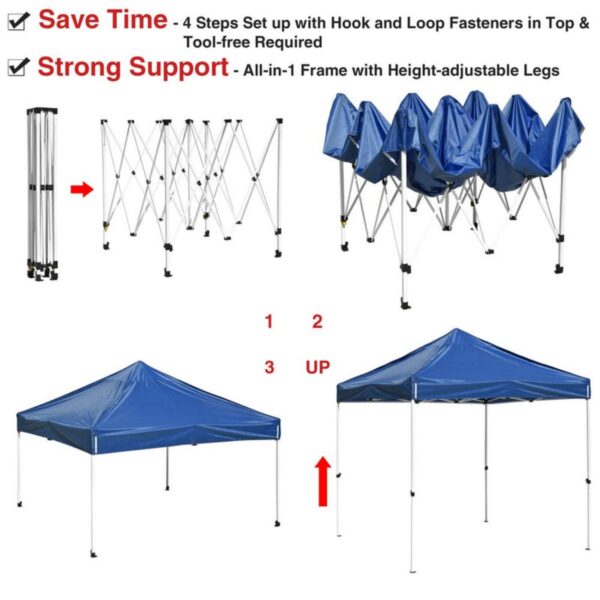 Steel Tent 3x3(Frame only) - Image 4