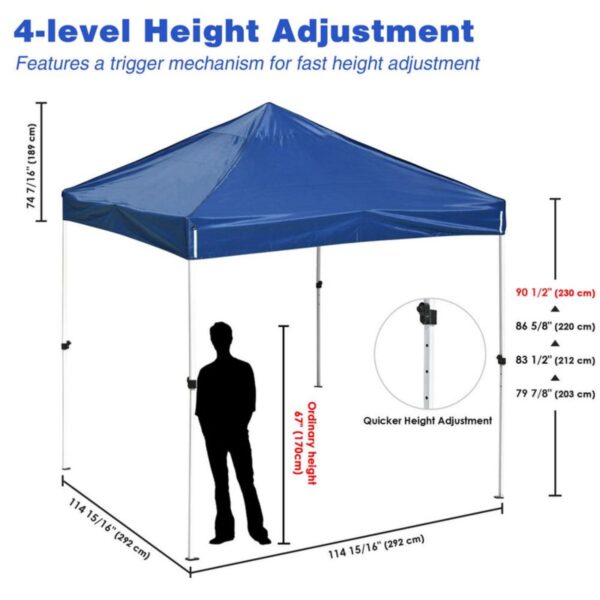 Steel Tent 3x3(Frame only) - Image 3